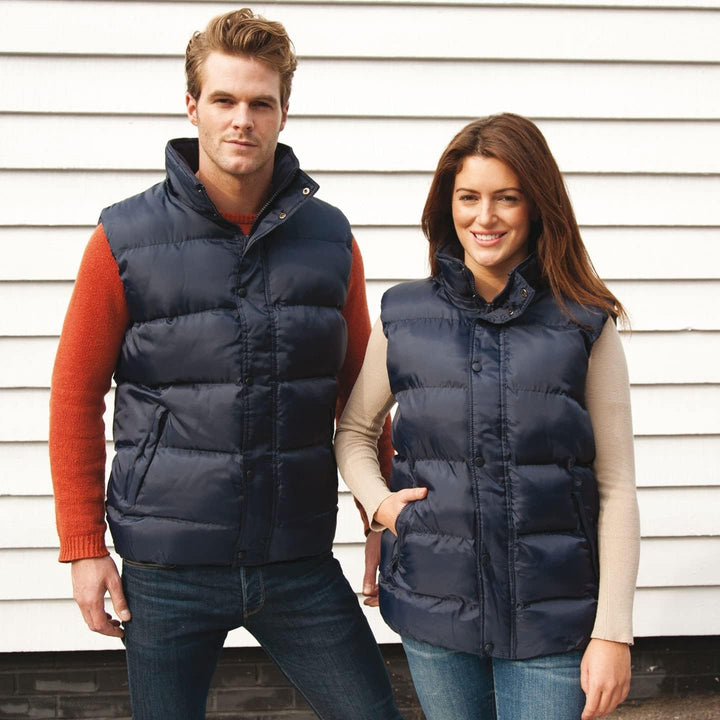 Result Herren R223x Core Nova Lux Gepolsterte Weste XXL Navy, XXL Navy