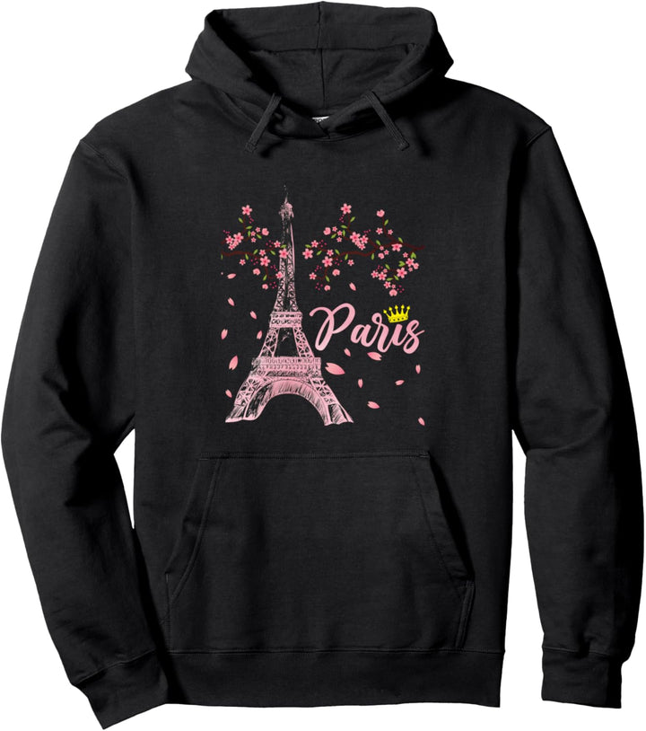 Paris Lover Travel Eiffel Tower Romantic Beautiful French Pullover Hoodie