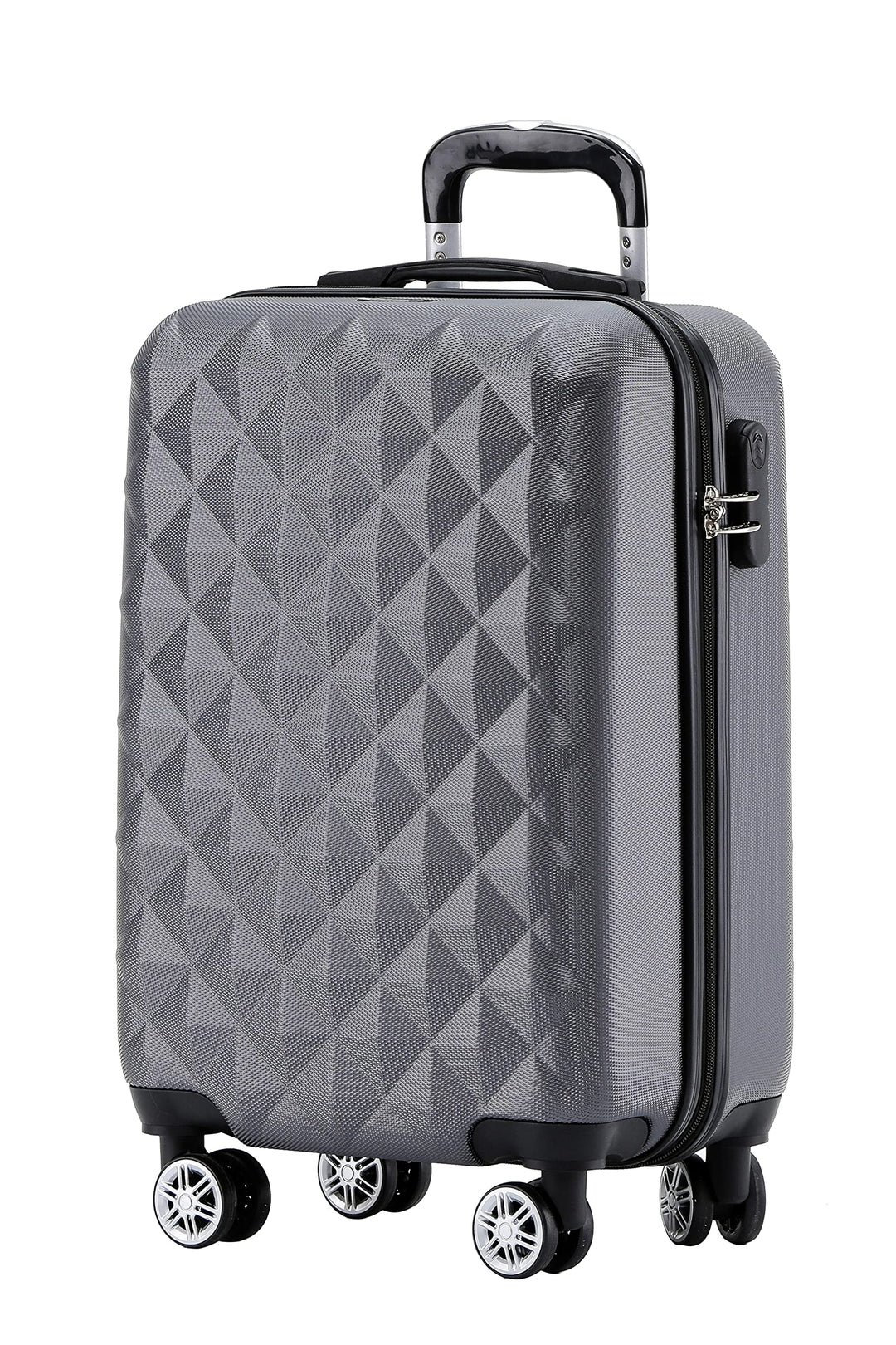 BEIBYE Zwillingsrollen 2066 Hartschale Trolley Koffer Reisekoffer Handgepäck Boardcase M (Business G