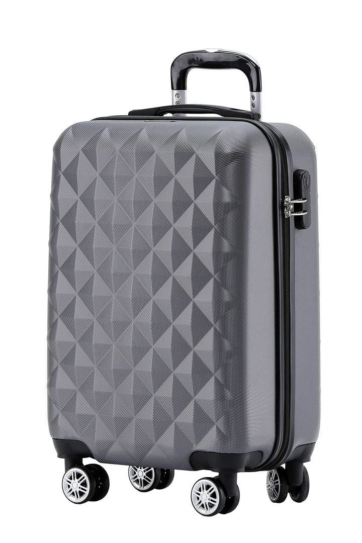 BEIBYE Zwillingsrollen 2066 Hartschale Trolley Koffer Reisekoffer Handgepäck Boardcase M (Business G