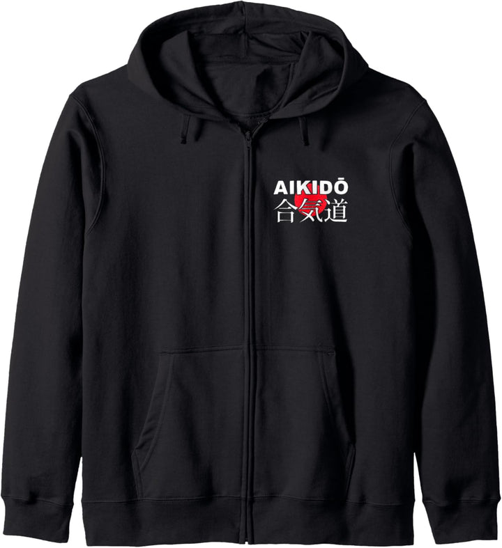 Aikido Aikido Aikido Kapuzenjacke