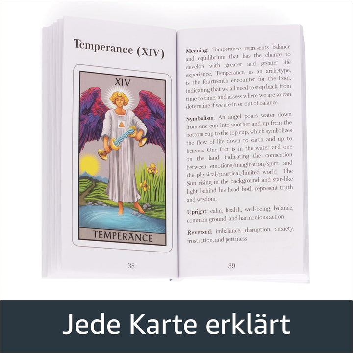 Da Brigh Lustré Tarot Karten Deck, Englisch