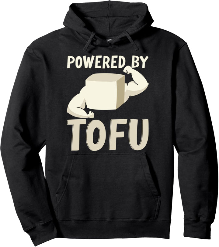Angetrieben durch Tofu Veggies Meatless Vegetarisch Pullover Hoodie