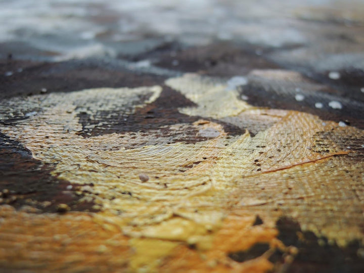 Monica Mirafiori I 100% HANDGEMALT I Gemälde ... im Park 100x50cm | Gemälde Handgemalt | Acrylgemäld