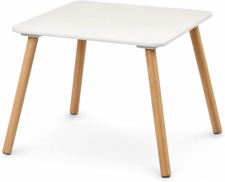 Kesper| Kindertisch mit 2 Stühlen, Material: Faserplatte, Masse: 55 x 55 x 45 cm, Farbe: Weiss | 177