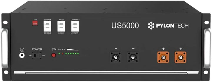 Pylontech 4X US5000 LiFePO4 Batterie 19,2kWh, 015655-016