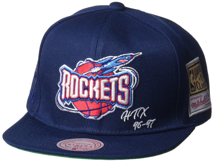 Mitchell &amp; Ness Snapback Cap - Jersey Love Houston Rockets