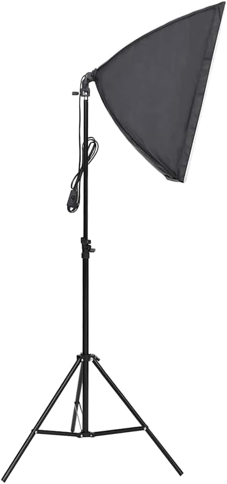 Mangloder Fotostudio-Set mit Beleuchtung, Hintergrund und Reflektor für professionelle Studiofotogra