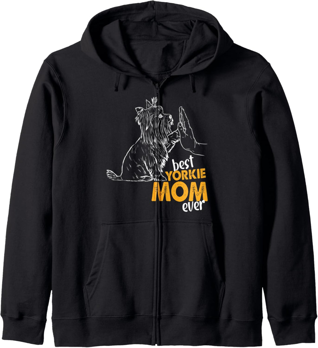 Best Yorkie Mom Ever Yorkshire Pulli Yorkshire Mama Kapuzenjacke