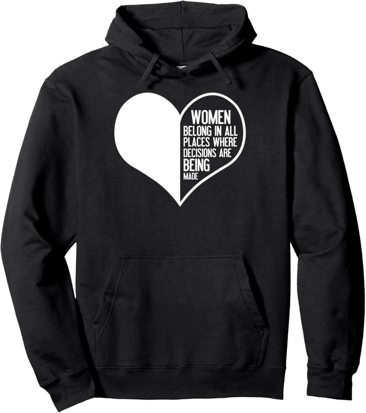RBG Damen Ruth Bader Ginsburg Feminist Zitat politischer Erwachsene Pullover Hoodie