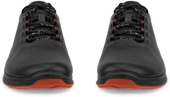 ECCO Herren Biomfjuelm Sneaker 39 EU Black Red, 39 EU Black Red
