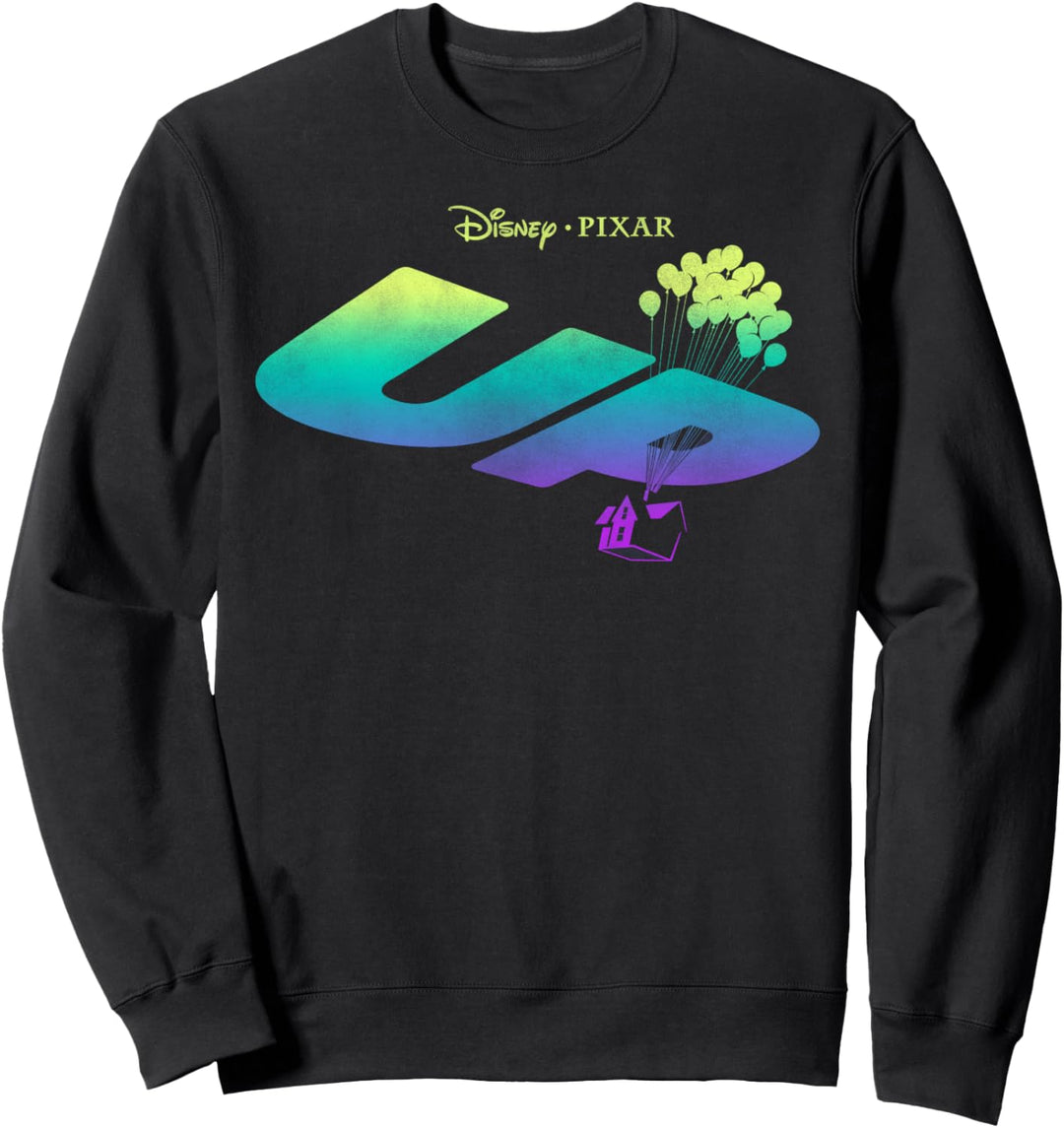 Disney Pixar Up Gradient Title Logo Sweatshirt