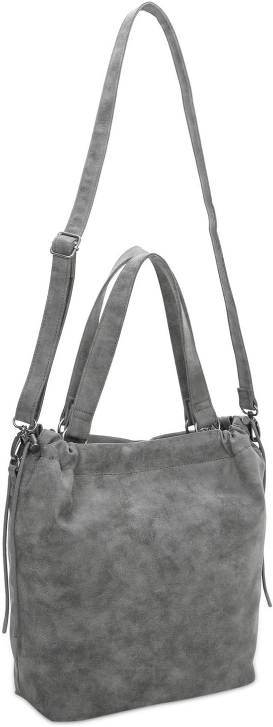 Fritzi aus Preussen Damen Poppi02 Vintage Anthra Tote Bag, ONE Size