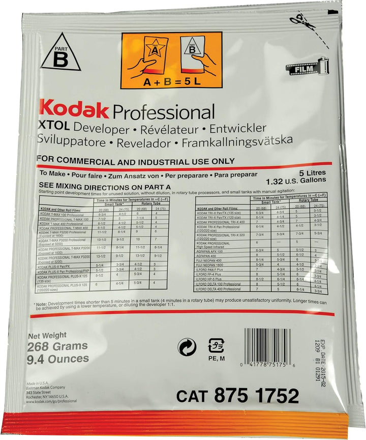 Kodak 8751752 Xtol 5l