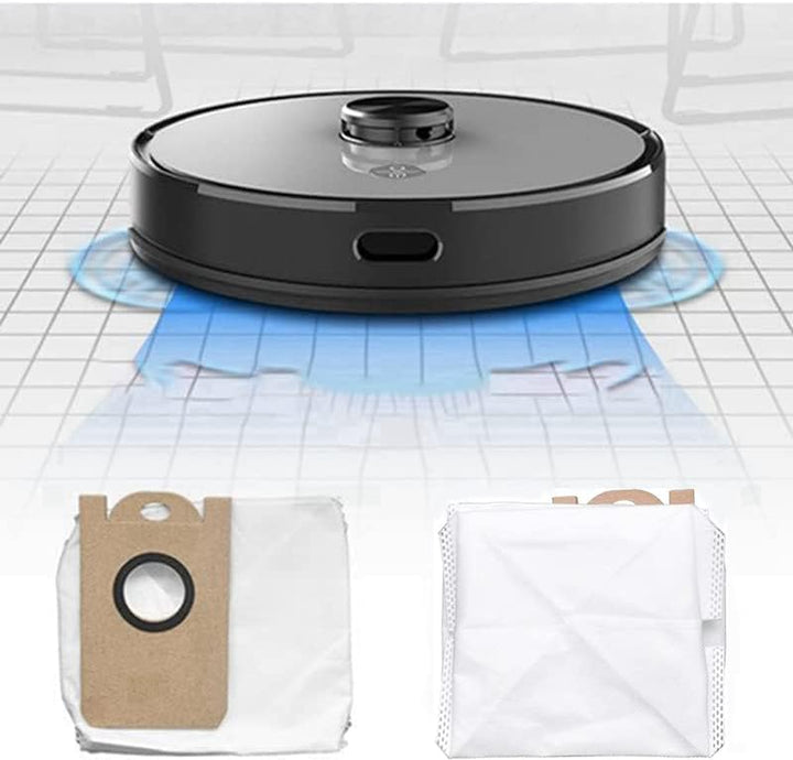12 auslaufsichere Staubbeutel mit grosser Kapazität für Proscenic M7 Pro M8 Pro M7 Max, für Neabot N