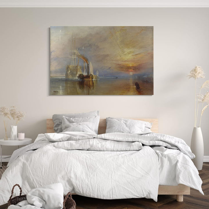 Printed Paintings Leinwand (80x60cm): William Turner - The Fighting Temeraire 80x60 cm, 80x60 cm