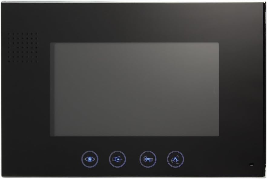2 Draht Türsprechanlage Gegensprechanlage Video Bildspeicher mit 2x7'' LCD Monitor