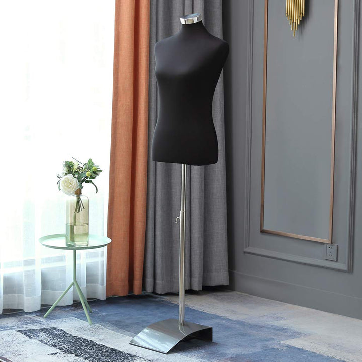 Schneiderpuppe Damenbüste Büste Torso Gr.36/38 LW6020S (Damenbüste Schwarz), Damenbüste Schwarz