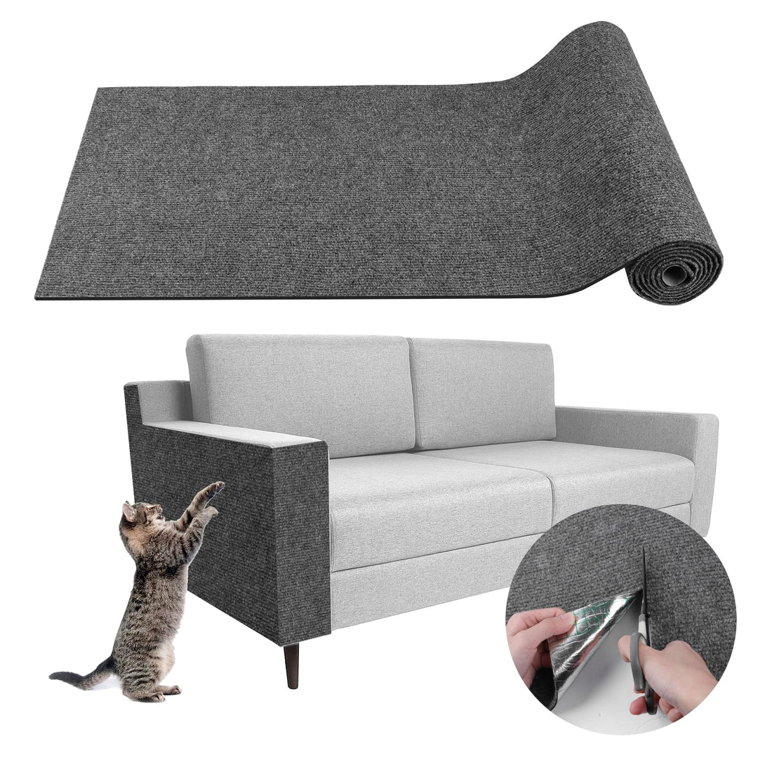 Kratzmatte Katze selbstklebend Kratzteppich Katze Wand Kratzbretter Sofa Kratzschutz Kratzmatte für