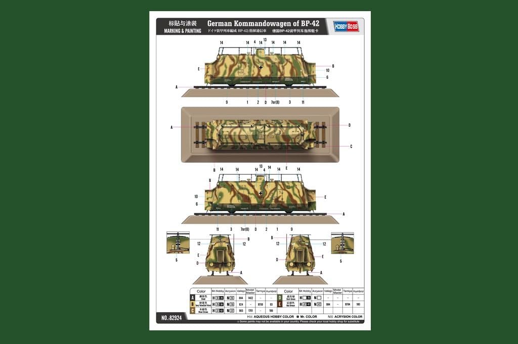 Hobby Boss 082924 1/72 Kommandowagen Plastikmodellbausatz, Modelleisenbahnzubehör, Hobby, Modellbau,