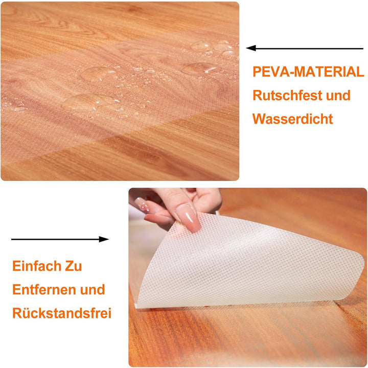 Spurtar Treppenstufen Matten Transparent Treppenteppich Antirutsch Stufenmatten, Teppichfliesen Selb