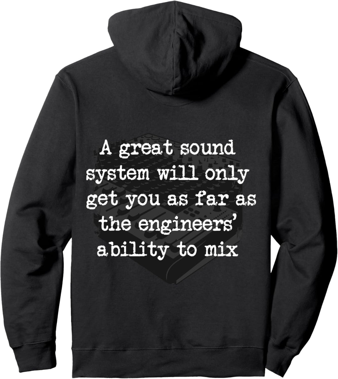 Tontechniker Spruch Tontechnik Toningenieur Pullover Hoodie