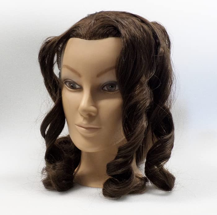 FP Übungskopf "Paula" 100% Proteinhaar (von deutschem Friseurbedarf-Fachhändler!) (Paula 40-45 cm br