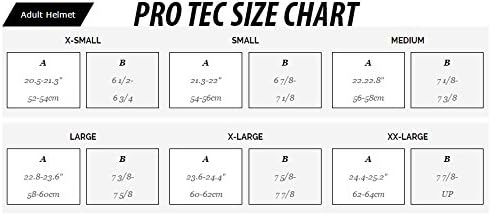 ProTec Helm B2 C. Hawk XL (59 - 60 cm) Schwarz, XL (59 - 60 cm) Schwarz