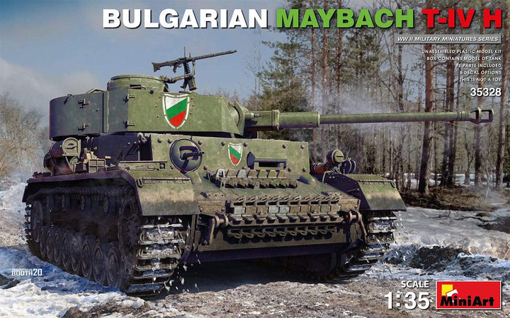 Miniart MIN35328 Bulgarischer Maybach T-IV H im Massstab 1:35 Plastikmodellbausatz, verschieden