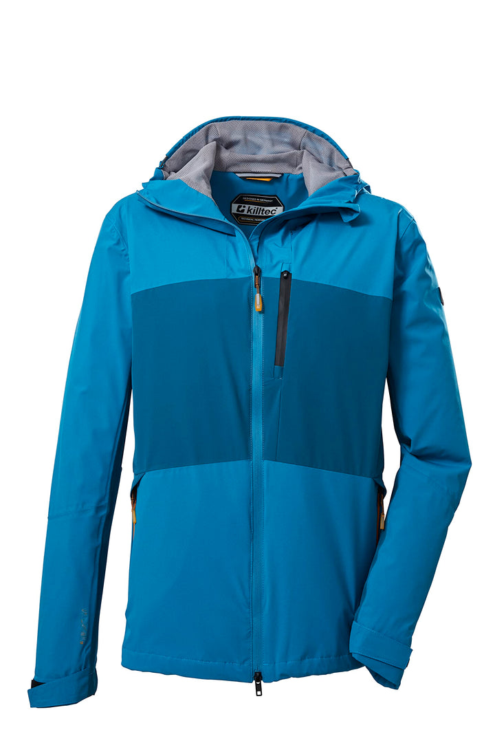 Killtec Herren Kos 31 Mn Jckt Funktionsjacke/Outdoorjacke mit Kapuze und Unterarmventilation S dunke