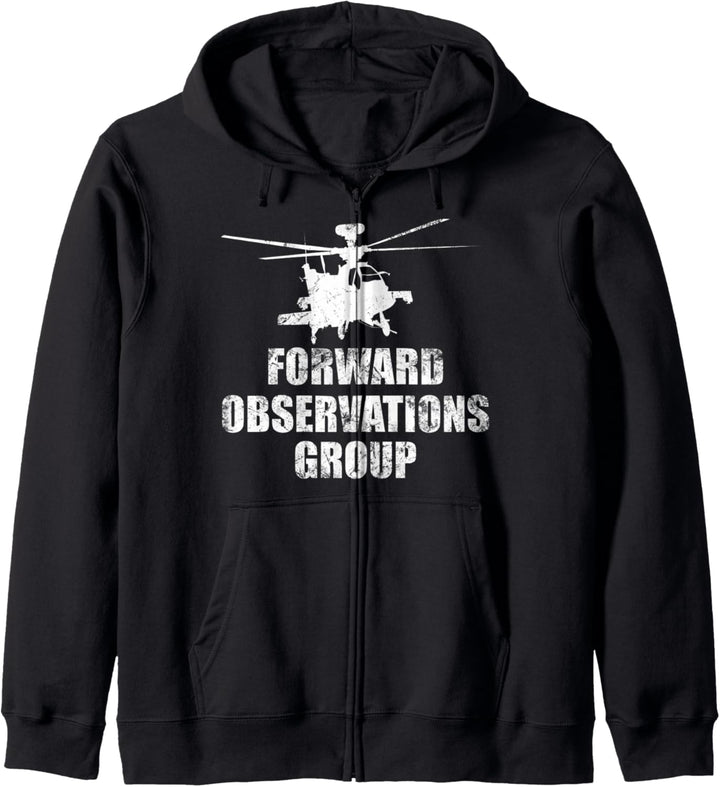 Forward Observations Group - FOG mit Hubschrauber/Zerkleinerer Kapuzenjacke