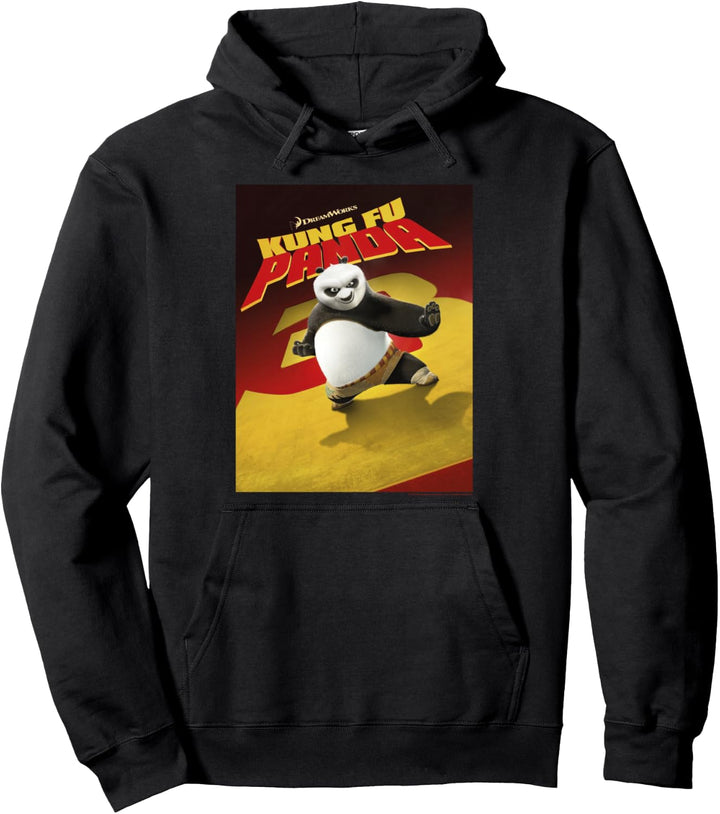 Kung Fu Panda 3 Po Partrait Movie Poster Pullover Hoodie