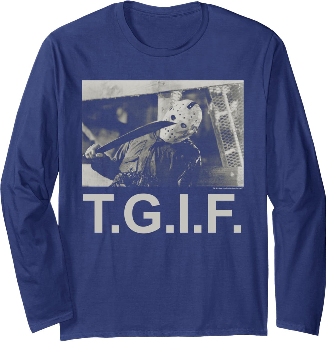 Friday the 13th Jason TGIF Langarmshirt