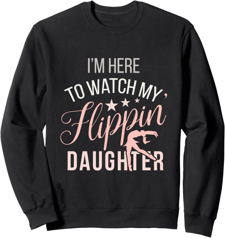 Gymnastik Mama Mädchen Gymnastik Frauen Akrobatik Sweatshirt