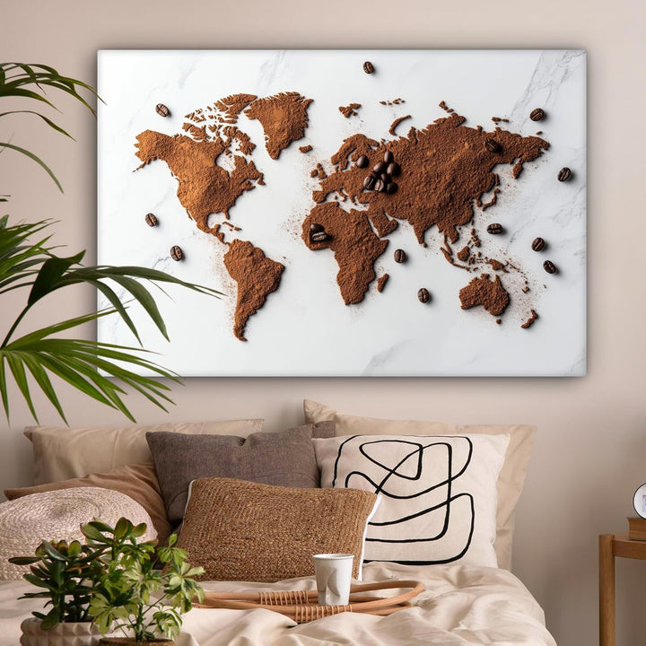 MuchoWow© Leinwandbild Gross 120x80 cm XXL Dekoration Wohnzimmer Bilder Pictures Wall Decoration Liv