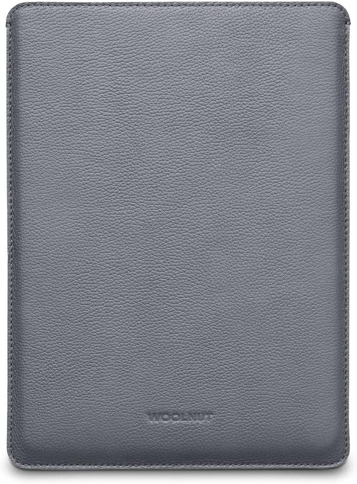 Woolnut Leder Sleeve Case Hülle Tasche für MacBook Pro 14 Zoll - Grau Grau MacBook Pro 14, Grau MacB
