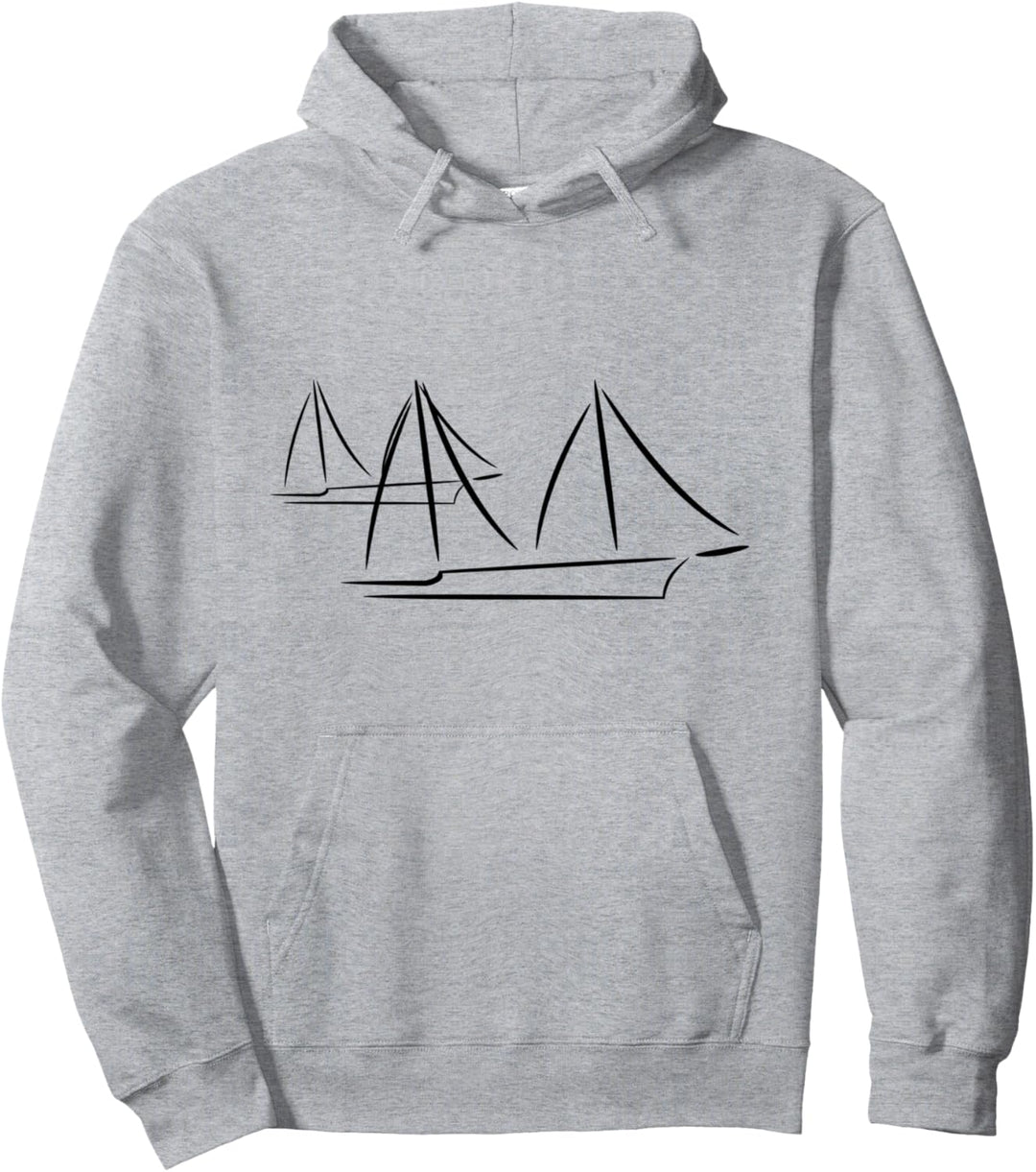 SAILoholic, segeln Damen Segelboot Zubehör Nautik Segler Pullover Hoodie