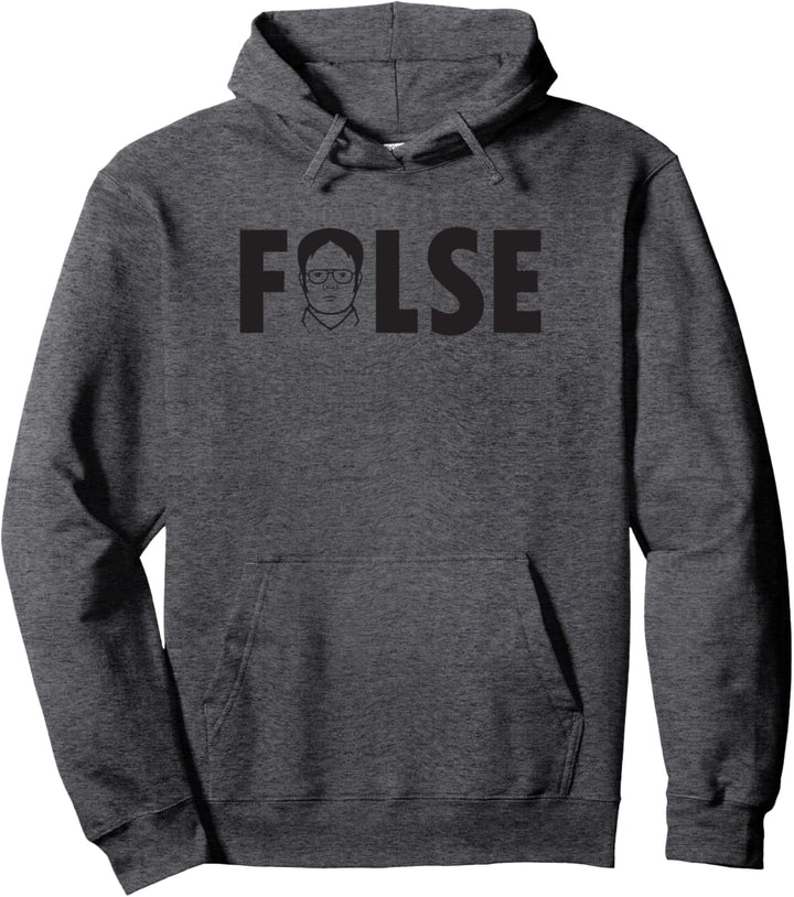 The Office Dwight Gesicht False Pullover Hoodie