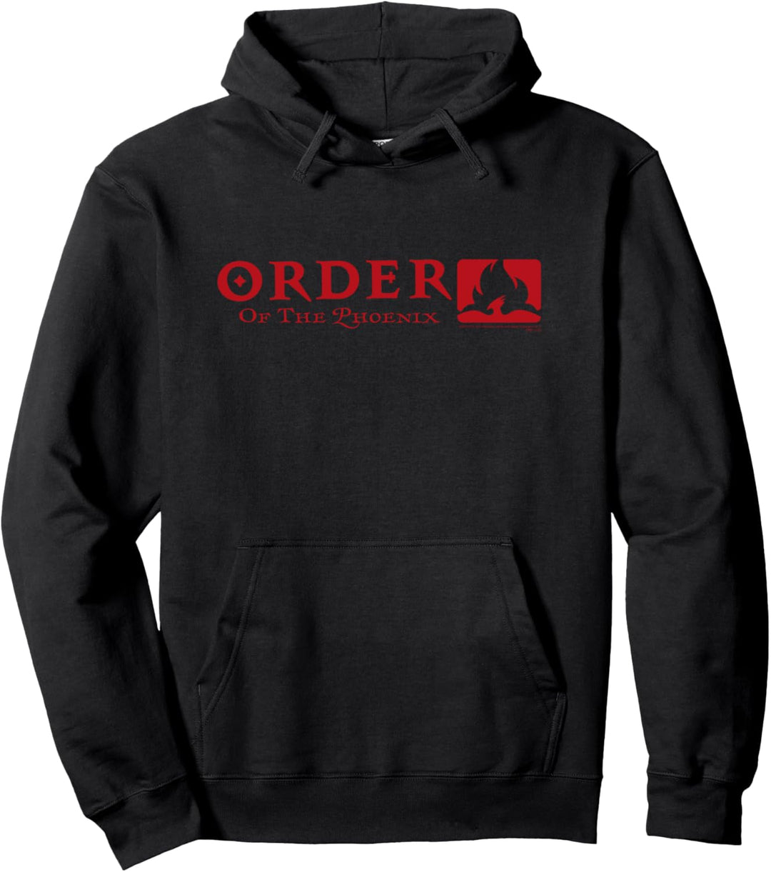 Harry Potter Order of the Phoenix Flame Icon Logo Pullover Hoodie