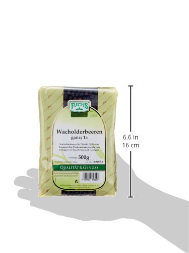 Fuchs Wacholderbeeren ganz, 3er Pack (3 x 500 g), 3