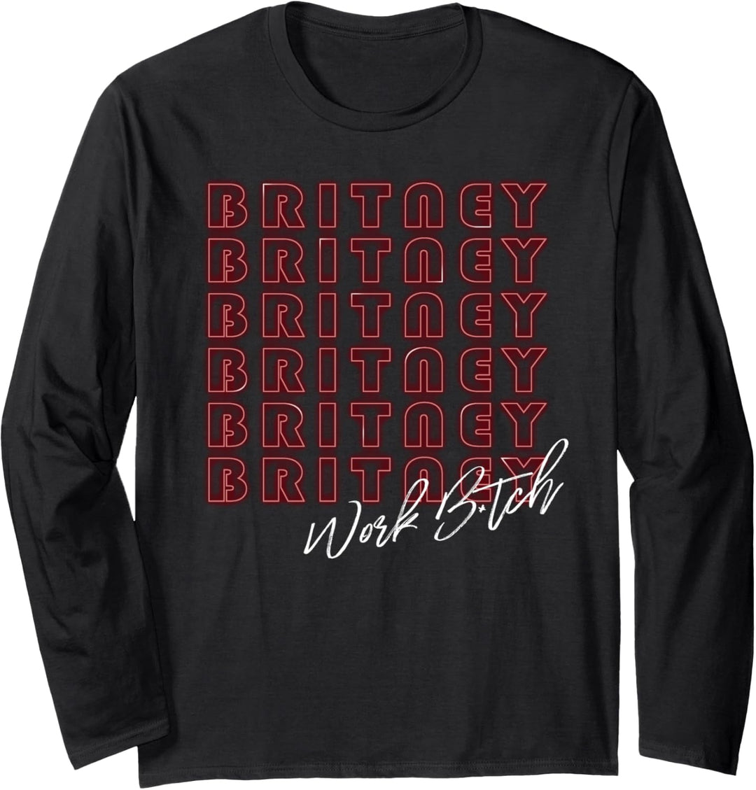 Britney Spears - Arbeit Langarmshirt