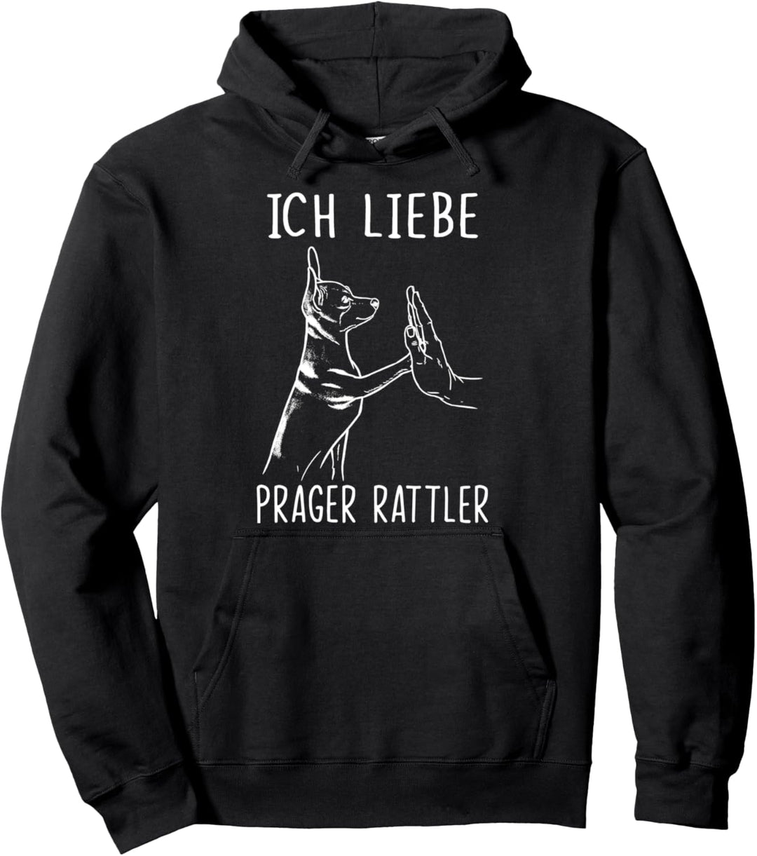 Ich Liebe Prager Rattler Hund Rattler Mama Prager Rattler Pullover Hoodie