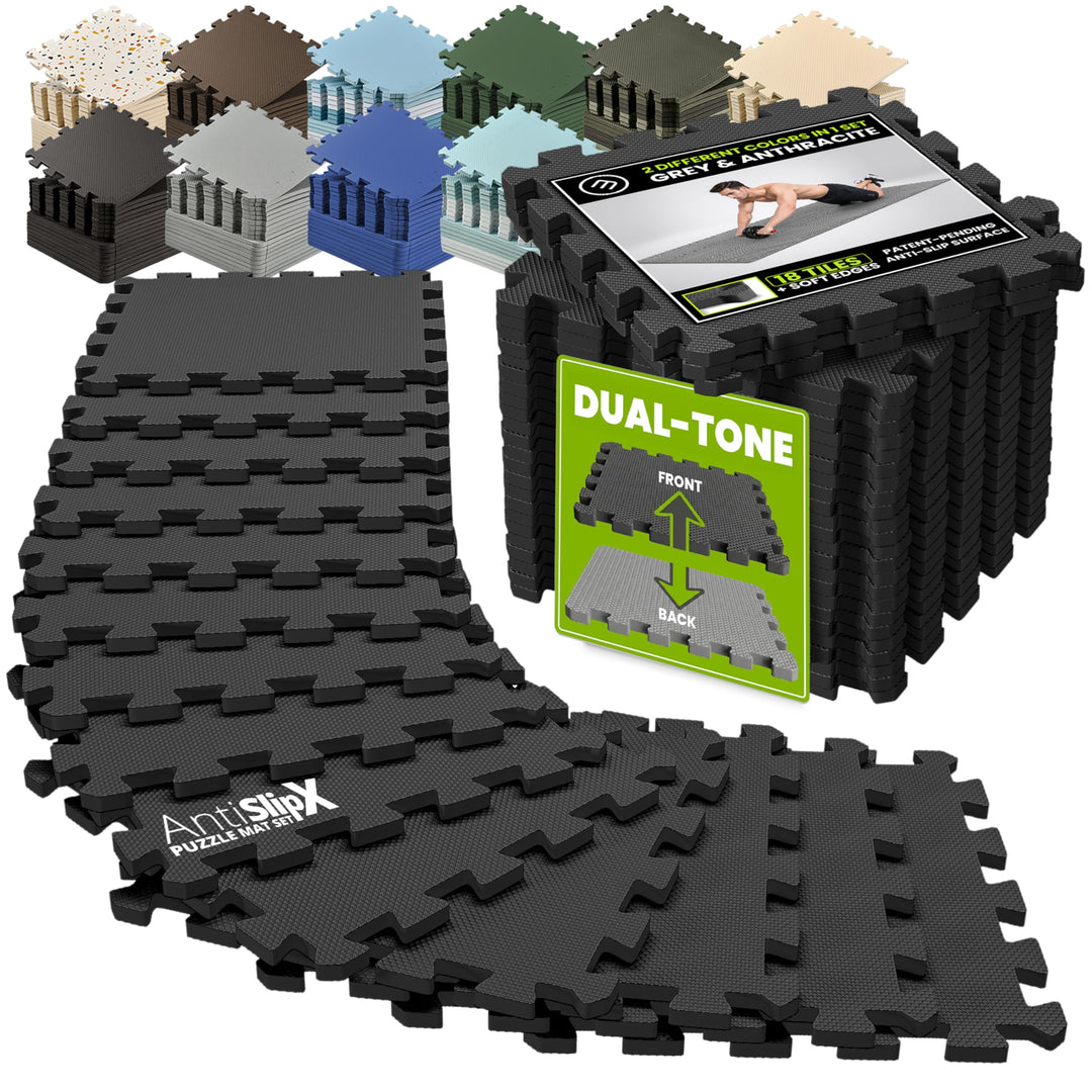 Schutzmatten Bodenschutzmatte Set Sportmatte Gymnastikmatte Puzzlematte: Puzzle Sportgeräte Matte Fi