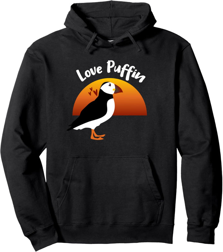 Liebe Puffin Pullover Hoodie