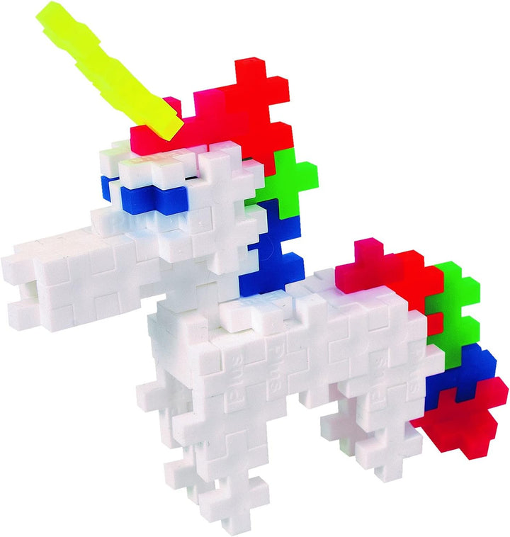 Plus-Plus 7268 Geniales Konstruktionsspielzeug, Figuren-Mix, Bundle aus 4 verschiedenen Kreativ-Baus