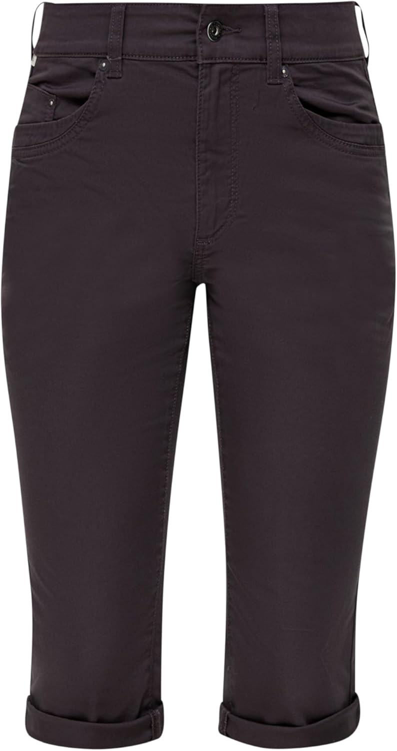 s.Oliver Damen Capri, Slim Fit 32 Grau, 32 Grau