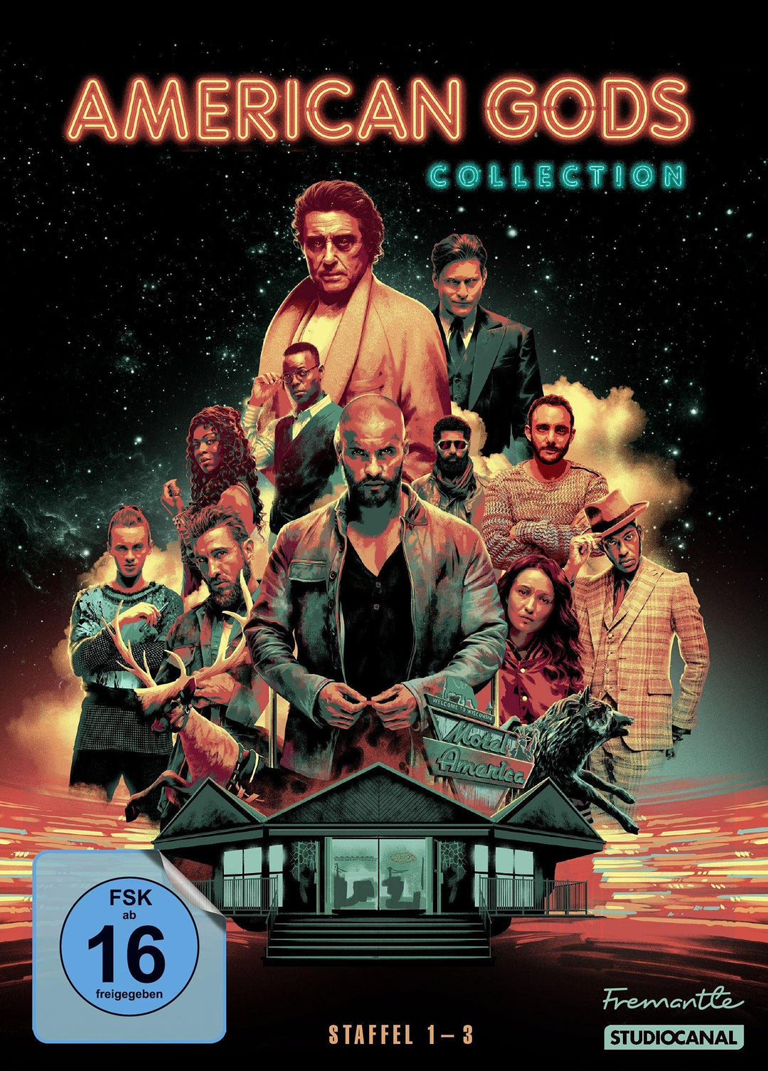 American Gods - Collection / Staffel 1-3 [Blu-ray], Blu-ray