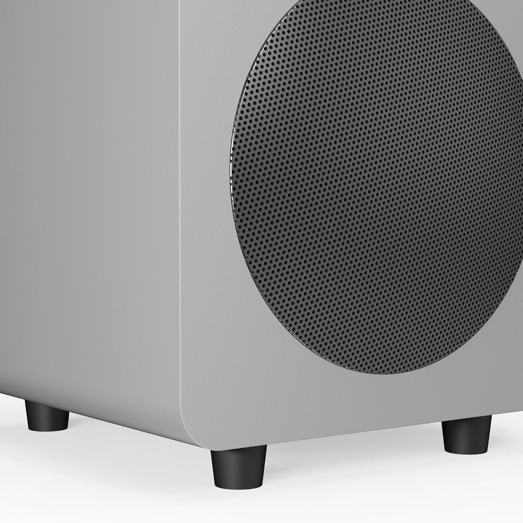 Kanto SUB6 Sealed Powered Subwoofer | 200W Peak Power | 6” Woofer | Quick &amp; Accurate Bass | Ultra-co
