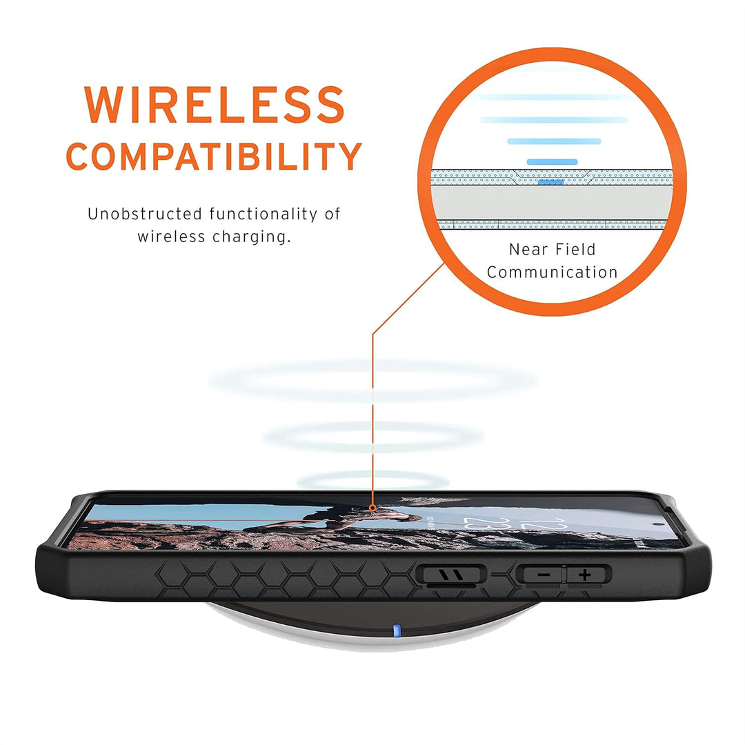 Urban Armor Gear Monarch Hülle Samsung Galaxy S21+ 5G (6,7" Zoll) Cover (Wireless Charging kompatibe