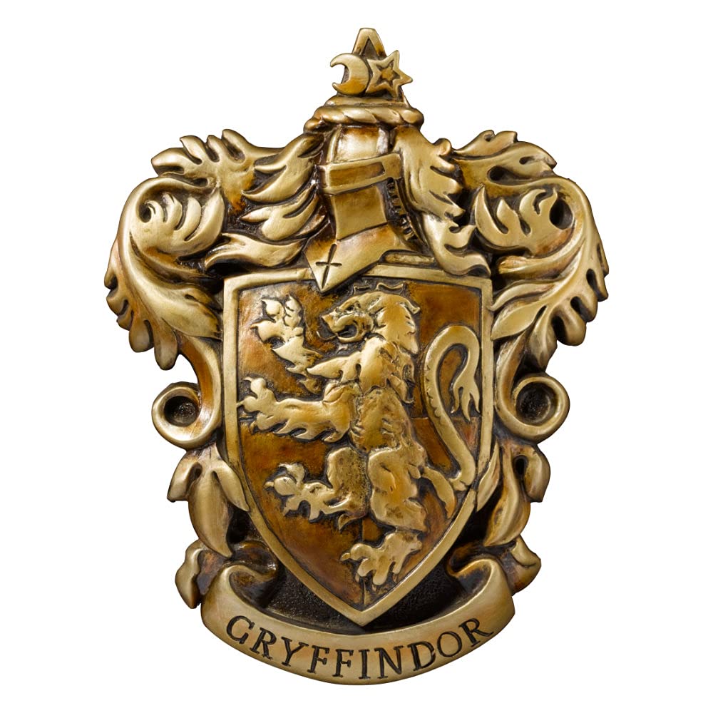 The Noble Collection Gryffindor House Crest, bronze